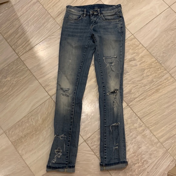 Blanknyc boyfriend fit ripped denim - Picture 1 of 4